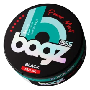 Bild på Bagz snus Black Power Mint 55,5mg
