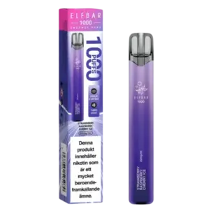Elfbar EB1000 Strawberry Raspberry Cherry Ice