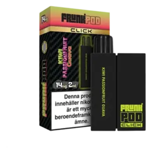 Bild på Frunk Pod Click Kit Kiwi Passionfruit Guava Vape