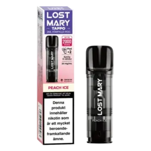 Lost Mary Tappo Peach Ice - 2x Pod