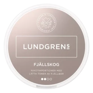 Bild på Lundgrens Fjällskog snus hos xsnus.se