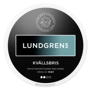 Bild på Lundgrens Kvällsbris snus hos xsnus.se