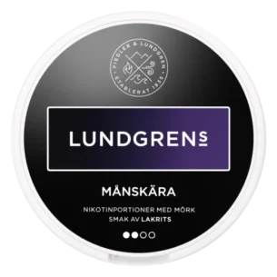 Bild på Lundgrens Månskära snus hos xsnus.se