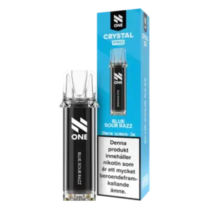 Bild på N One Crystal Pro Pod Blue Sour Razz Vape