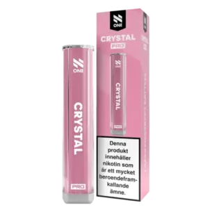 Bild på N One Crystal Pro Pod Batteri Rose Vape