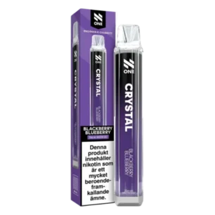 Bild på N One Crystal Blackberry Blueberry 20mg Vape