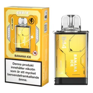 QBIX Banana Ice 14mg - Pod
