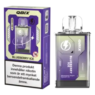 QBIX Blueberry Ice 14mg - Pod