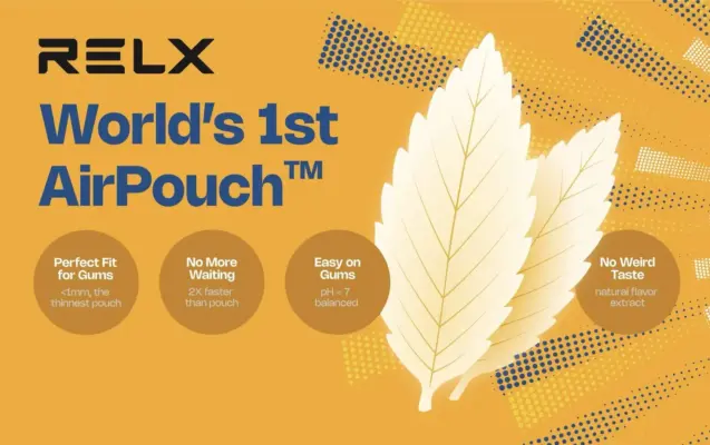 Bild på RELX AirPouch fördelar