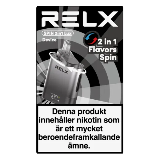 Bild på Relx Vape Pod Batteri Midnight Silver