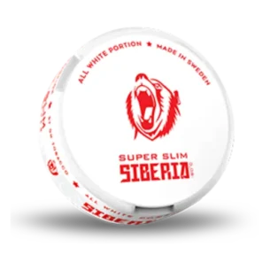 Bild på Siberia All White Super Slim snus