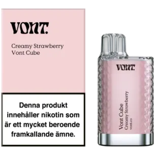 Vont Cube Creamy Strawberry 20mg