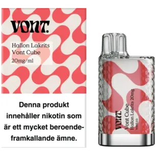 Vont Cube Hallon Lakrits 20mg