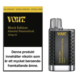 Bild på Vont Cube Abslout Passionfruit Black Edition 20mg