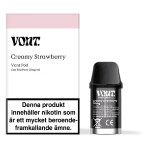 Bild på Vont POD Creamy Strawberry 20mg