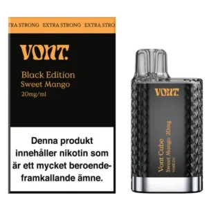 Bild på Vont Cube Sweet Mango Black Edition 20mg