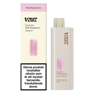 Bild på Vont Art Pink Raspberry 20mg Vape