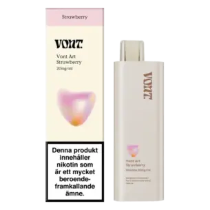 Bild på Vont Art Strawberry 20mg Vape
