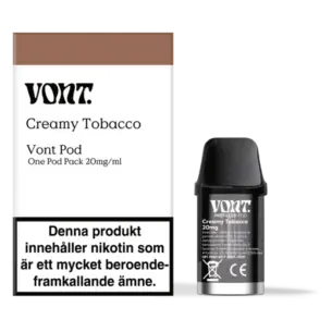 Vont Pod Creamy Tobacco 20mg