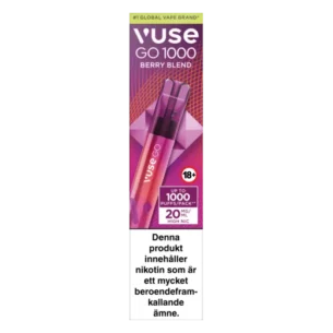Bild på Vuse Go Pen 1000 Berry Blend 20mg | Xsnus billig Vape Online