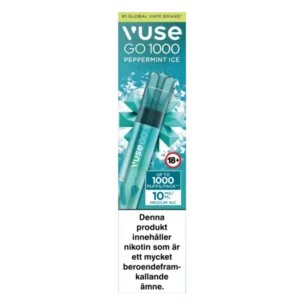 Bild på Vuse Go Pen Peppermint Ice 10mg | Xsnus billig Vape Online