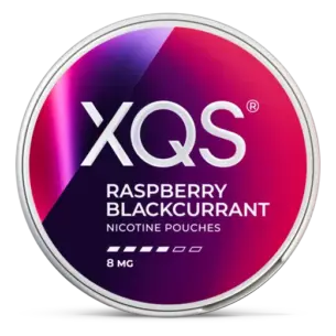 Bild på XQS Rasberry Blackcurrant 8mg Snus