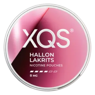Bild på XQS Hallon Lakrits 8mg snus