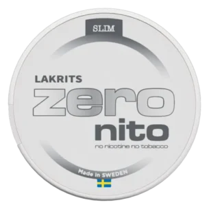 Bild på Zeronito Lakrits Slim hos xsnus.se
