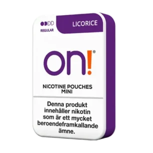 on! Licorice Regular