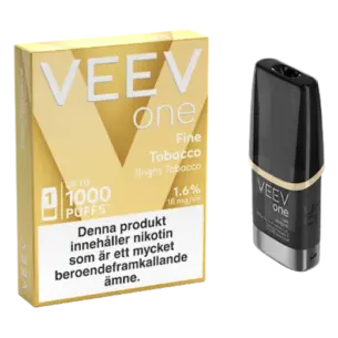 Bild på Veev One Fine Tobacco Pod Vape.