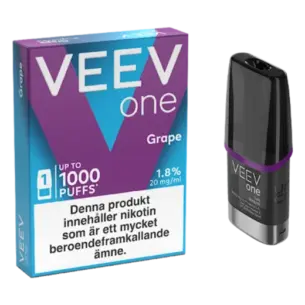 Bild på Veev One Grape Pod Vape.