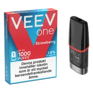 Bild på Veev One Strawberry Pod Vape.